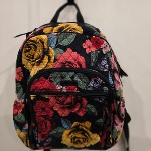 VERA BRADLEY Floral Quilted Backpack